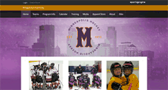 Desktop Screenshot of mplshockey.com